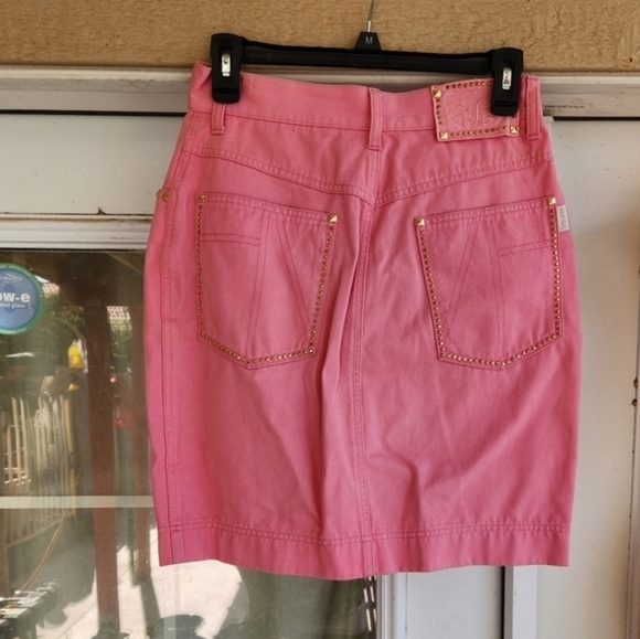 Vintage Laurel‎ Pink Jean skirt - Picture 12 of 12
